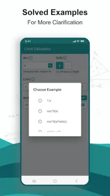 Limit Calculator android App screenshot 1